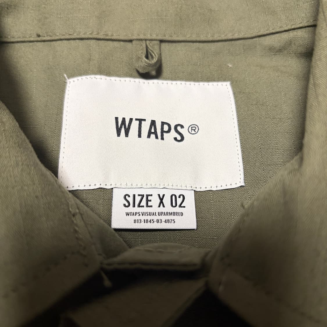 WTAPS 21FW 립스타 자켓 셔츠 상품이미지7