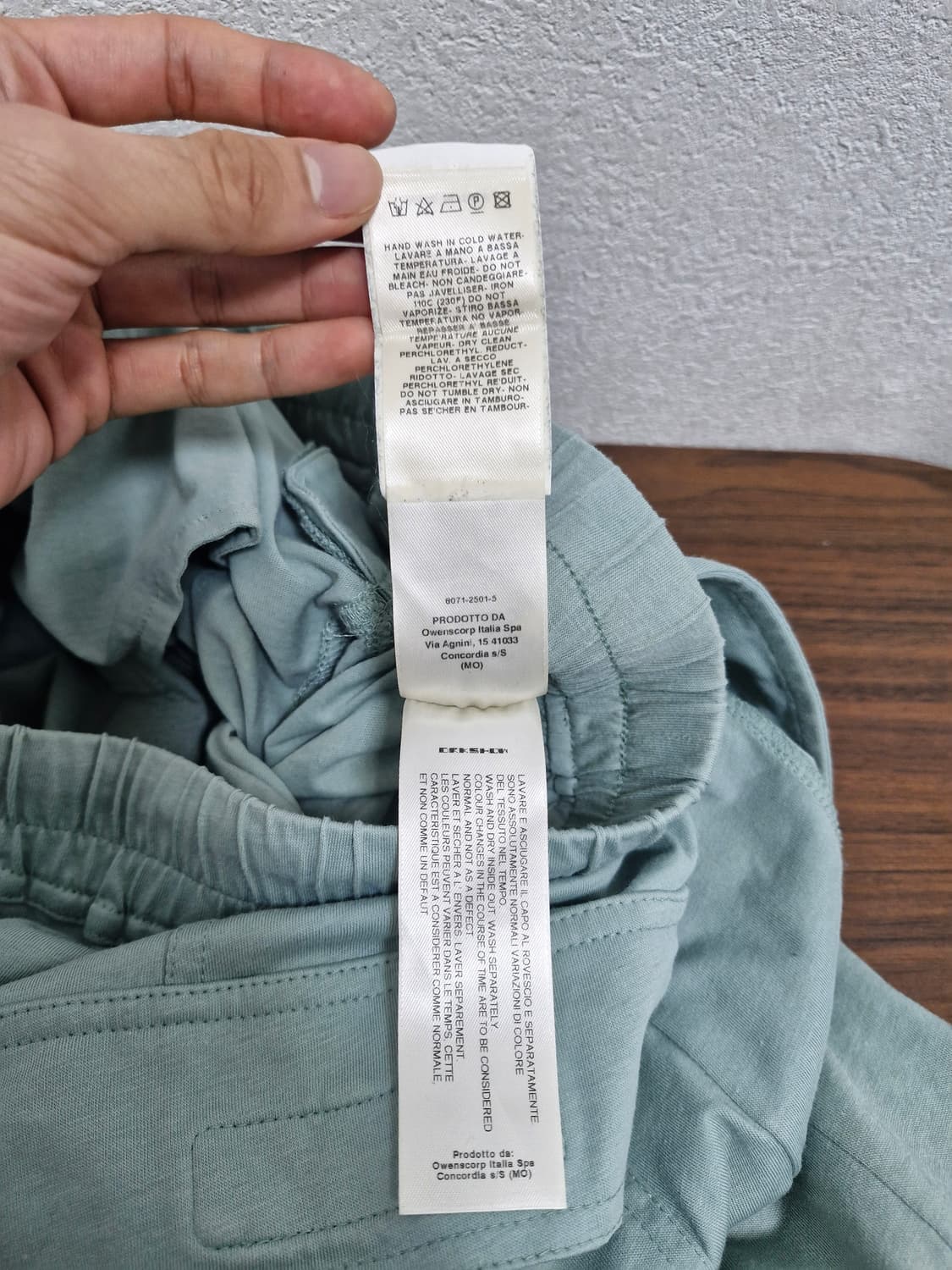 [S] 릭오웬스 다크쉐도우 SS17 Marine 배기 스웻팬츠 상품이미지9