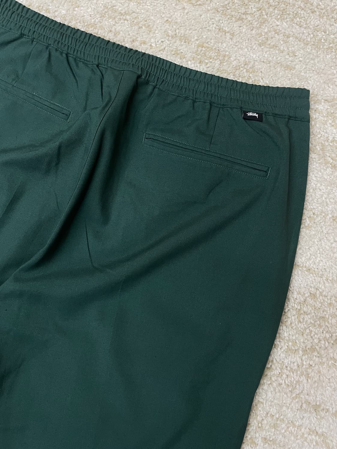 [L] STUSSY 스투시 브라이언 팬츠 그린 컬러 상품이미지4