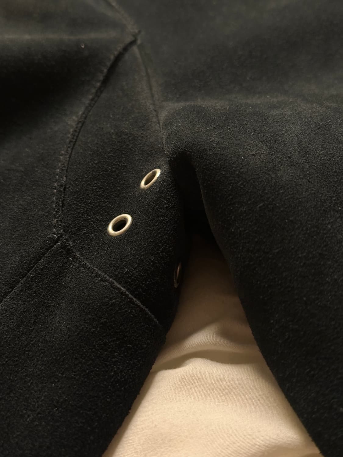 SANDRO PARIS 스웨이드 블루종 (S 사이즈) 상품이미지3