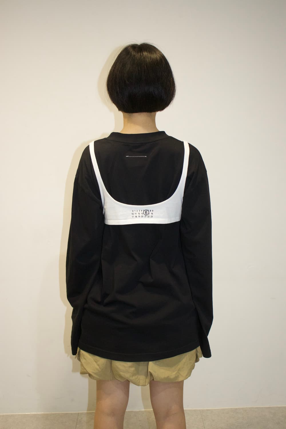 MM6 Bra Layered Long Sleeve 상품이미지1