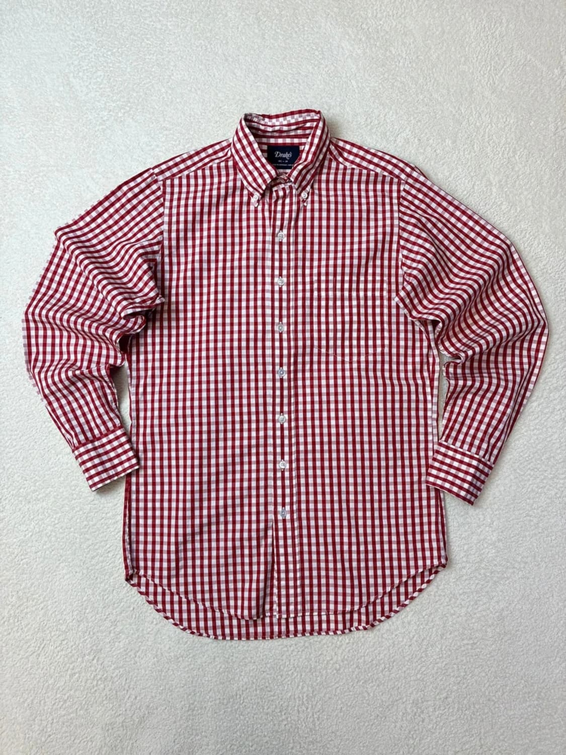 드레익스 잉글랜드 깅엄 체크 셔츠 PN5809 상품이미지1