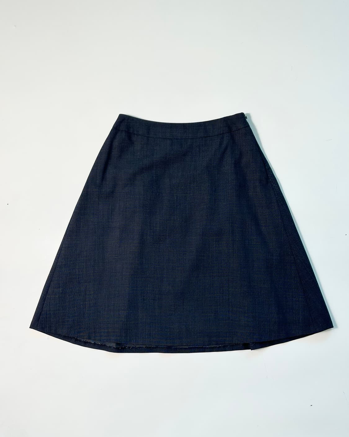 네이비 레이어드 미디 스커트  상품이미지8