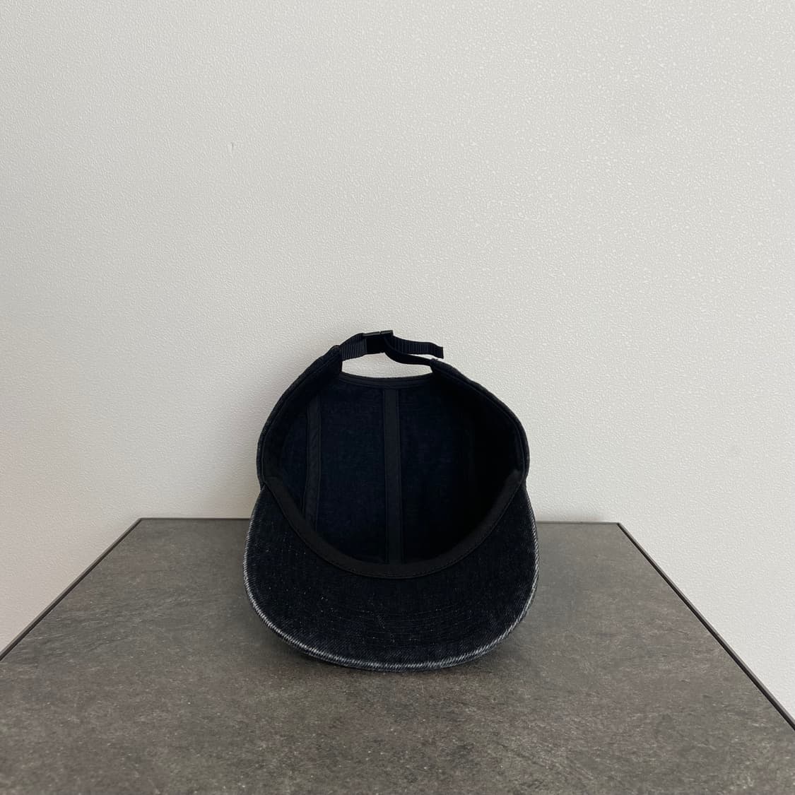 (OS) 슈프림 박스로고 캠프캡 모자 데님 블랙 상품이미지5
