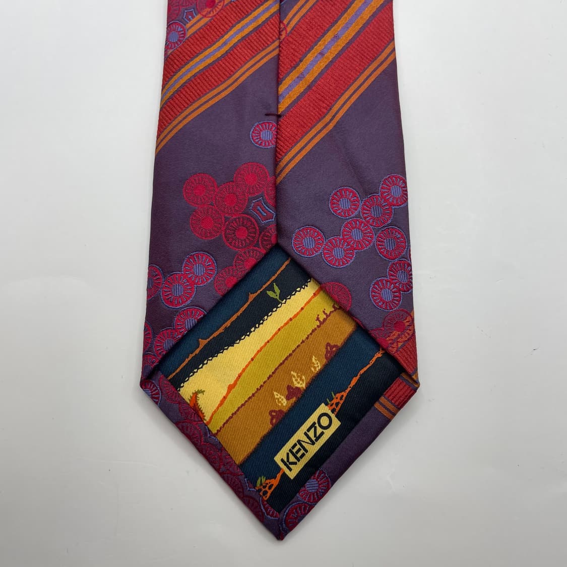 580) (KENZO) 겐조 패턴 넥타이 상품이미지4