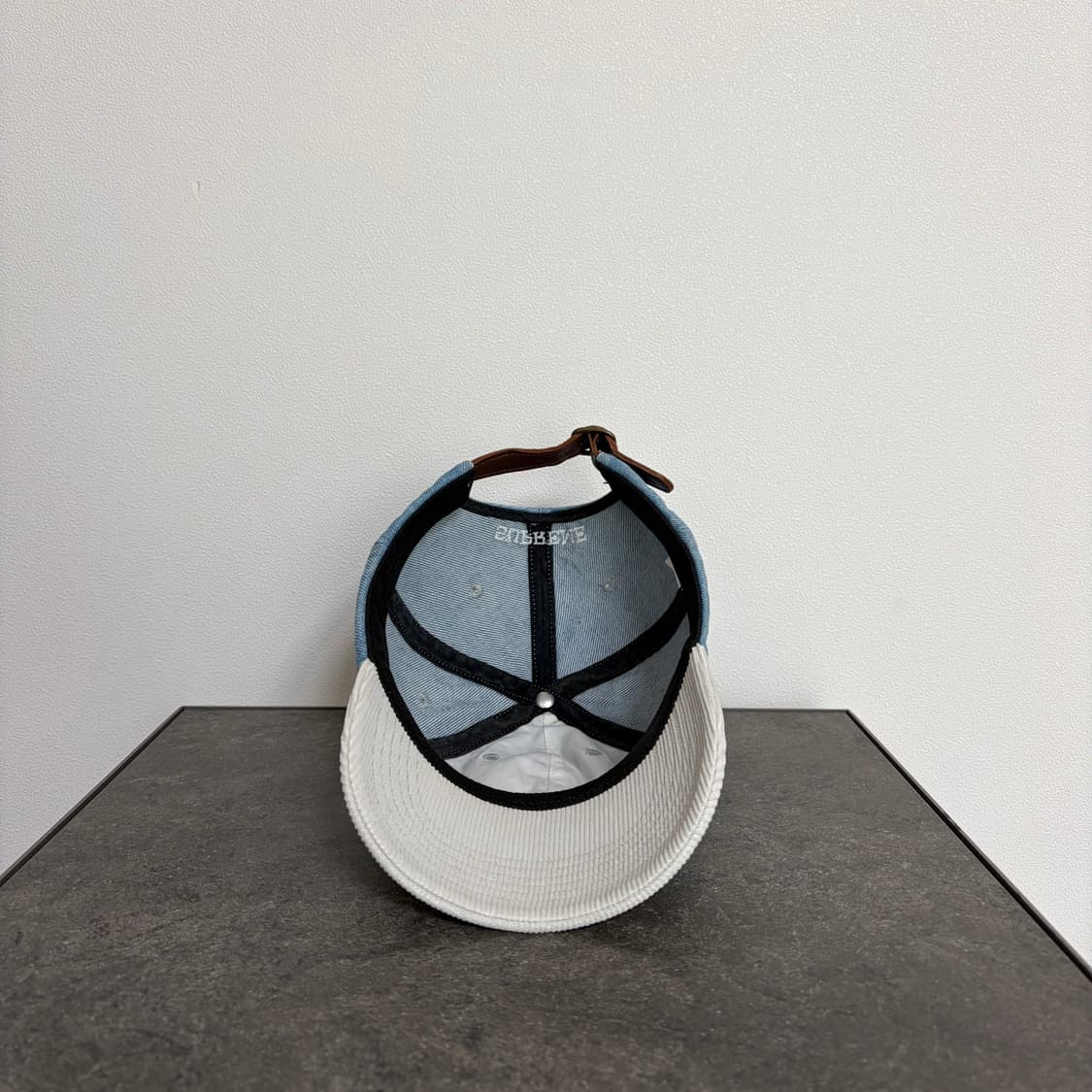 (OS) 슈프림 S로고 볼캡 모자 투톤 데님 상품이미지5
