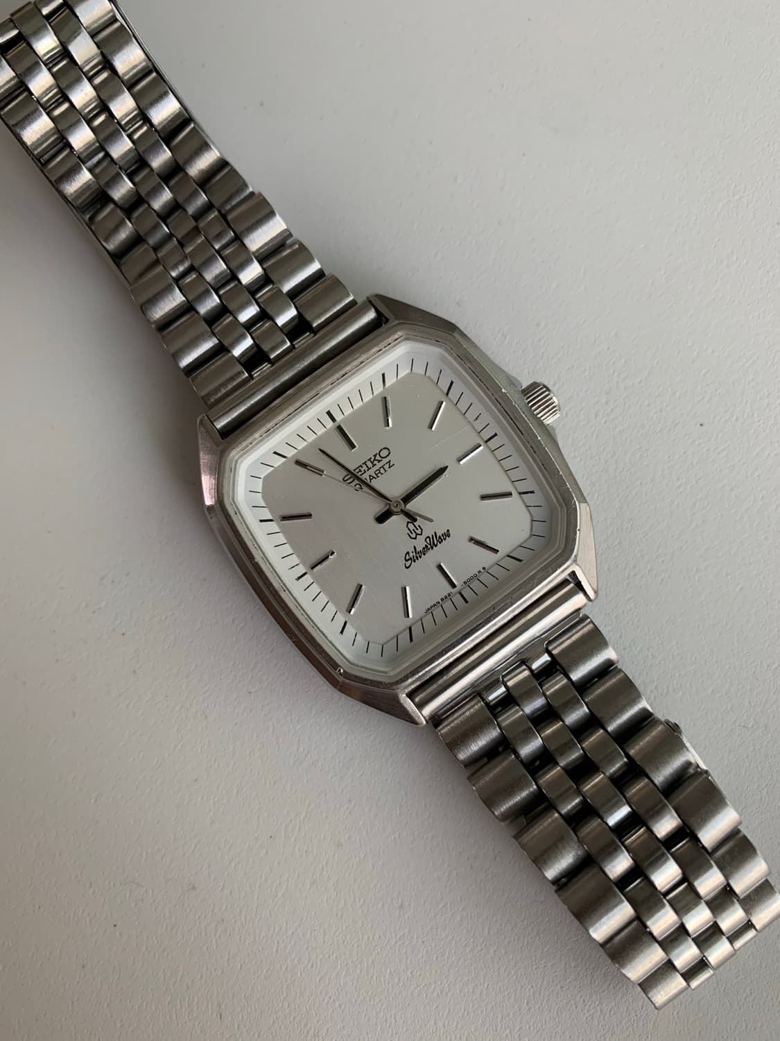 세이코 Seiko 쿼츠 실버웨이브 스퀘어 상품이미지3