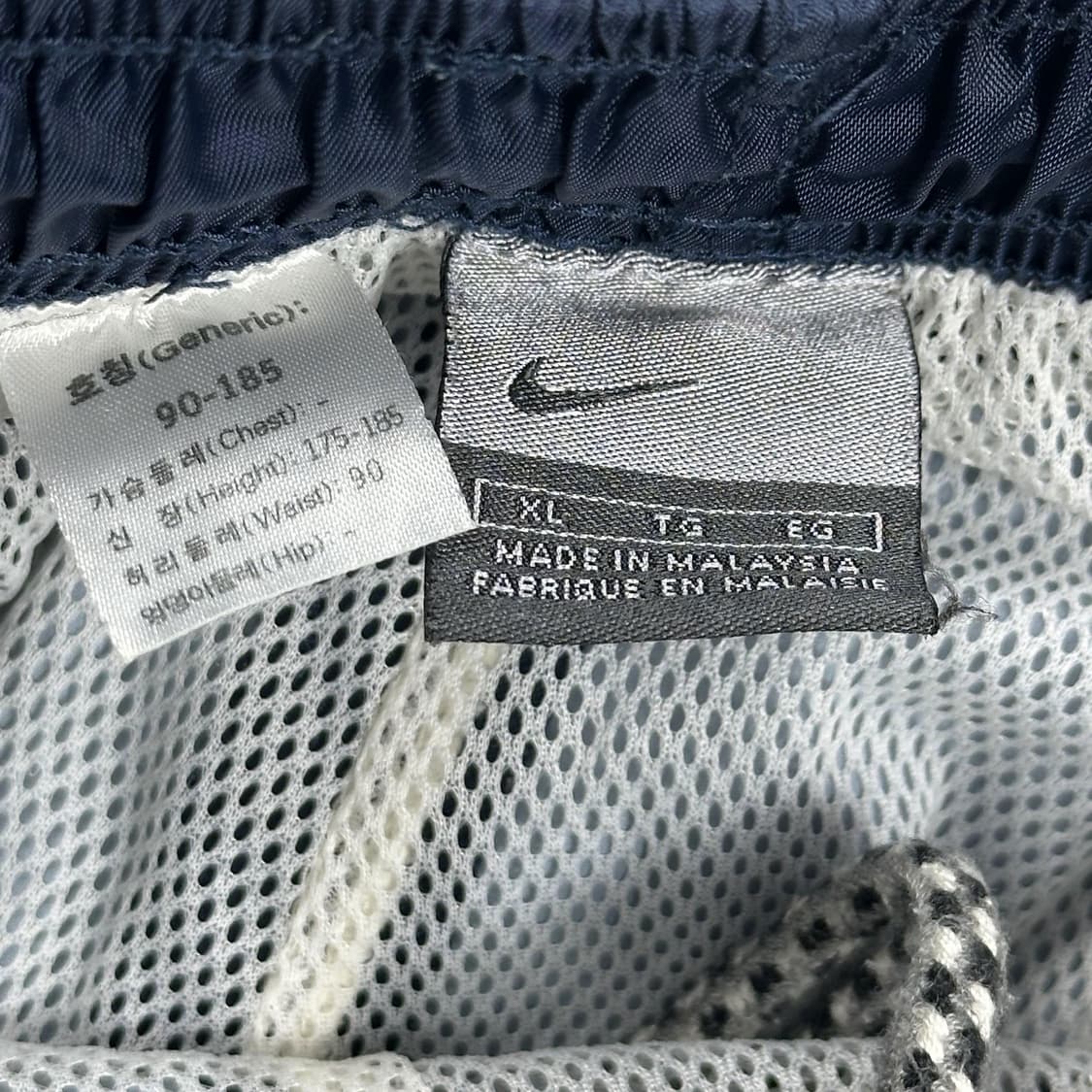 00s 나이키 올드스쿨 루즈핏 우븐팬츠 네이비 XL 상품이미지4