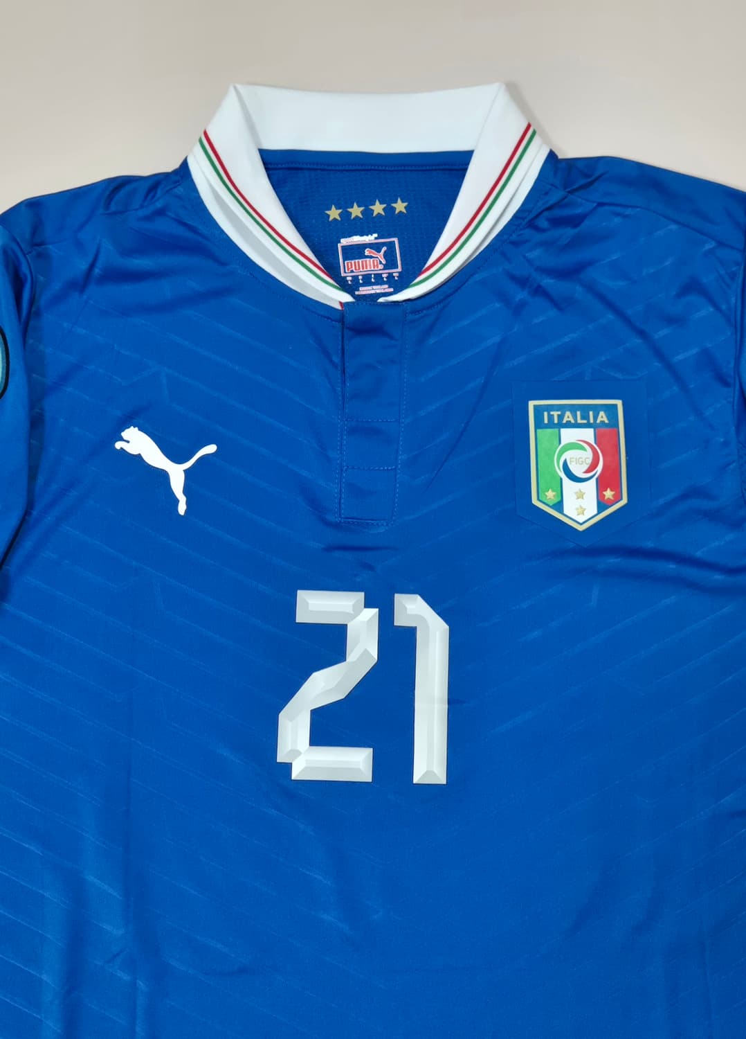 유로 2012 이탈리아 국대 홈 피를로 유니폼 L 상품이미지3