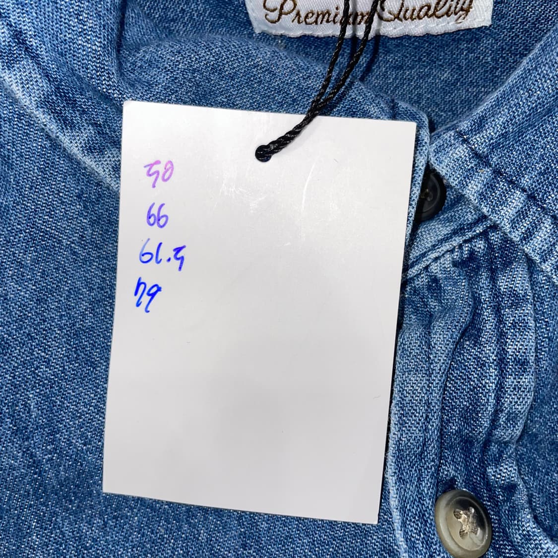  (XL) wrangler 랭글러 데님 셔츠 상품이미지9