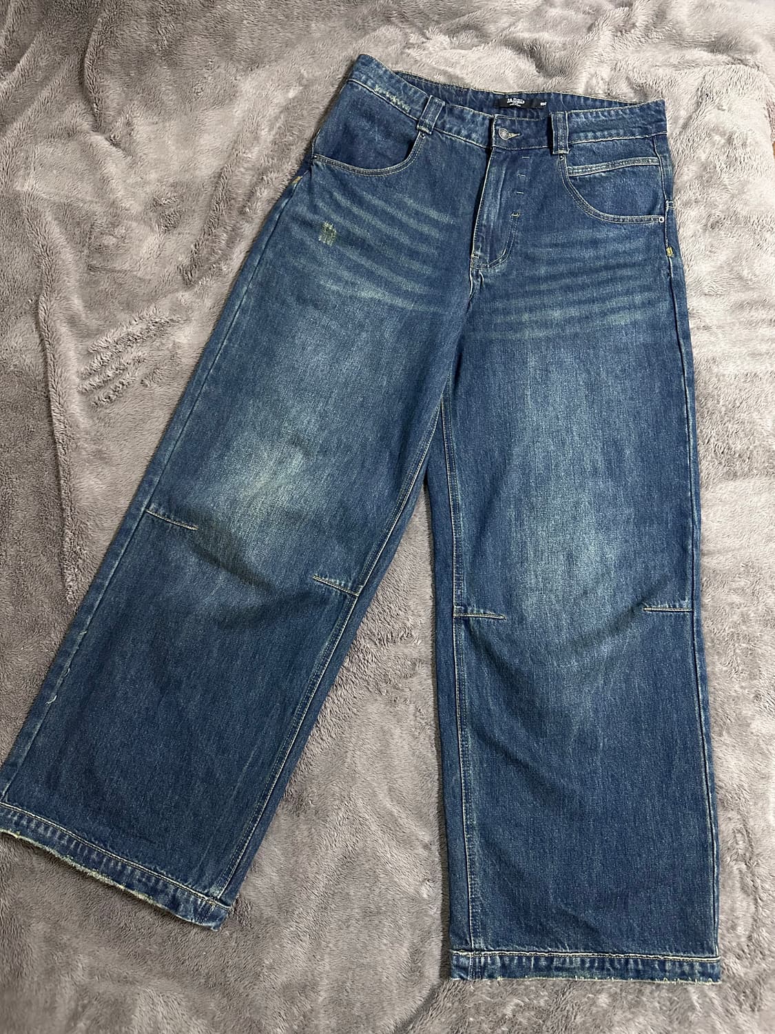 제이디드 런던 배기 와이드 데님팬츠 상품이미지2