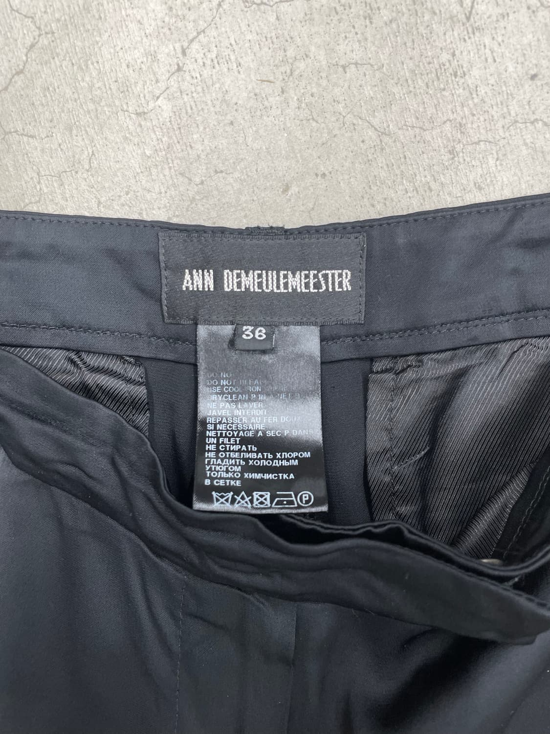 Ann demeulemeester trouser (36) 상품이미지3