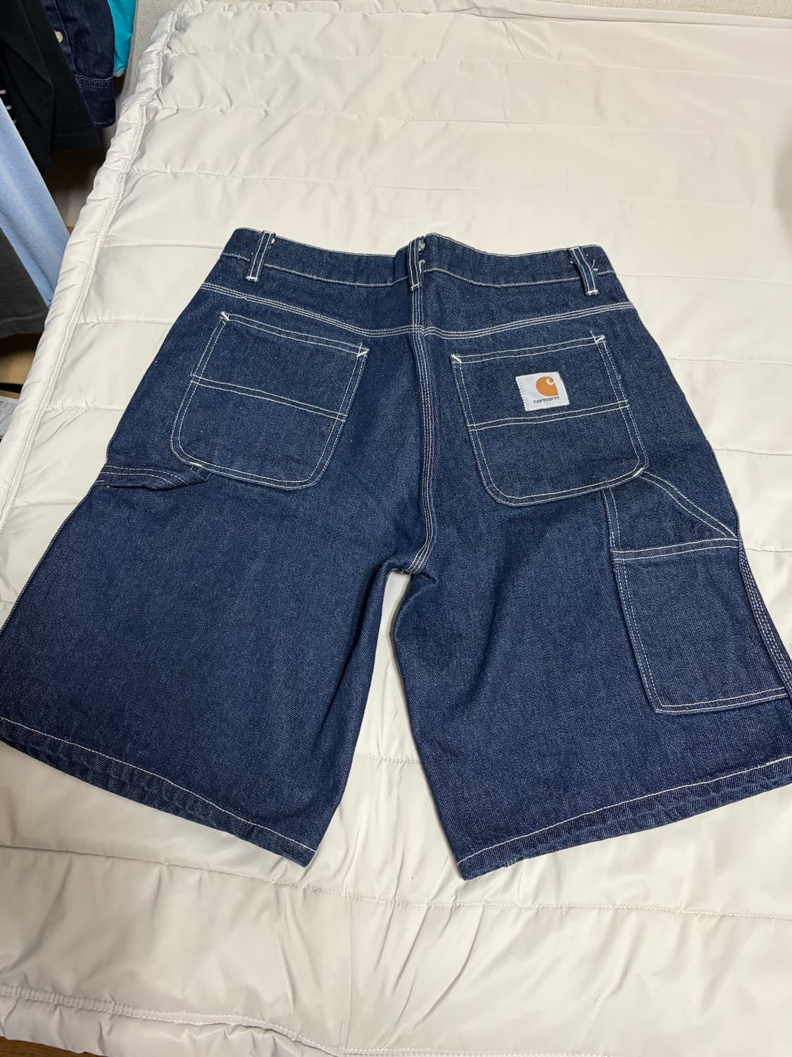 칼하트 데님 카펜터 쇼츠 30 상품이미지2