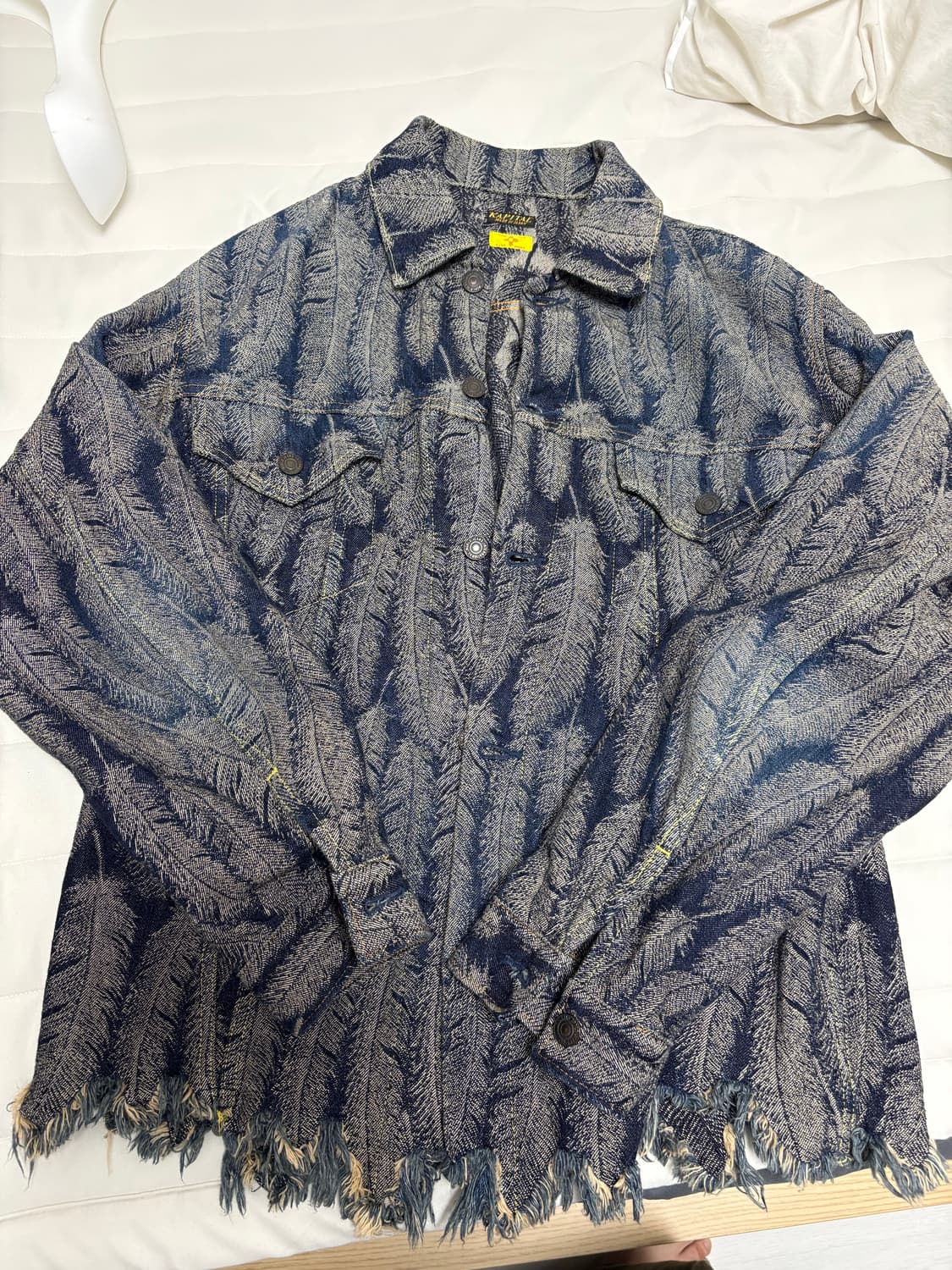 캐피탈 맥파이 데님 자켓 XL사이즈 판매합니다 상품이미지2