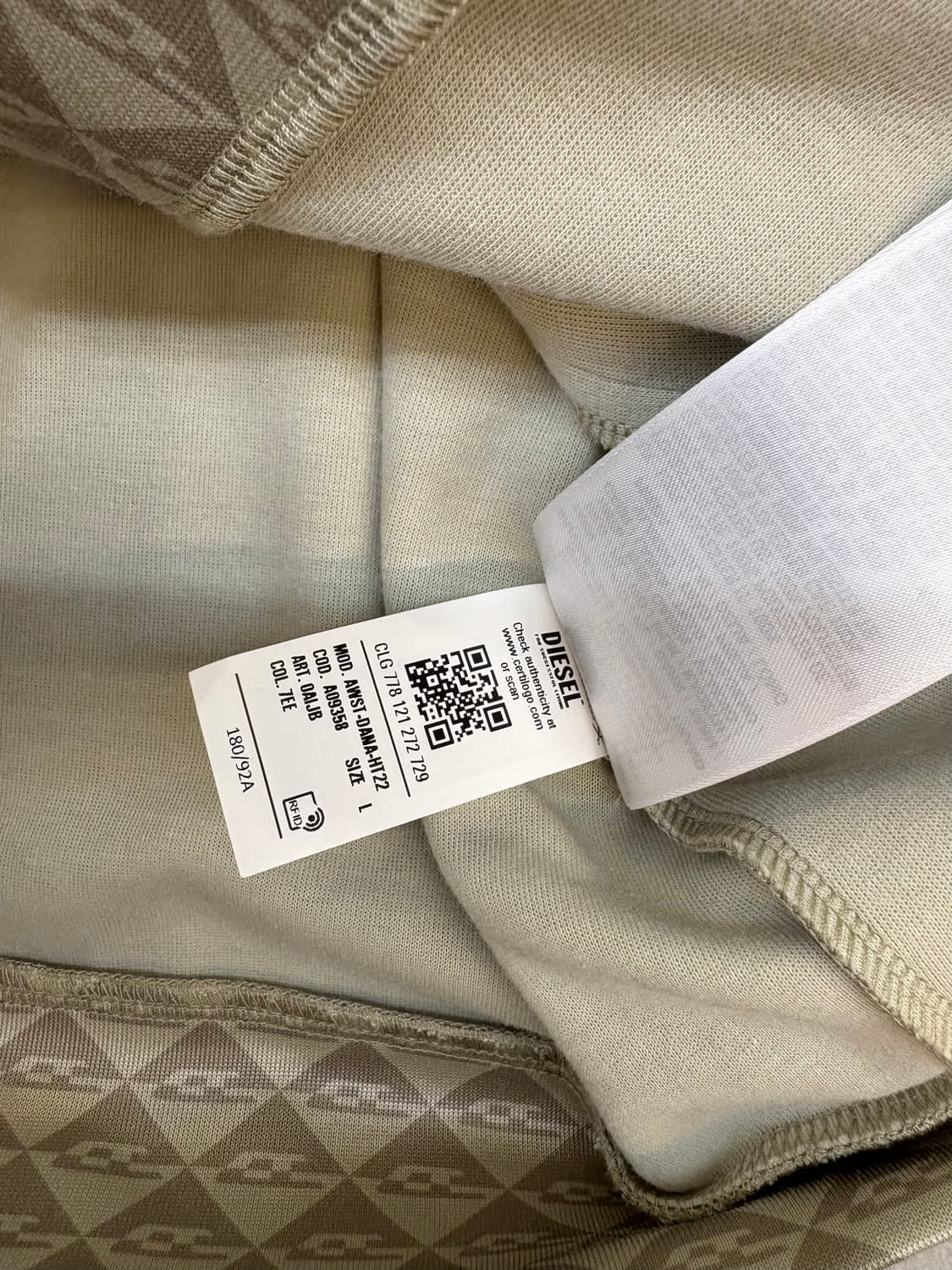 디젤 스포츠 후드집업 상품이미지10