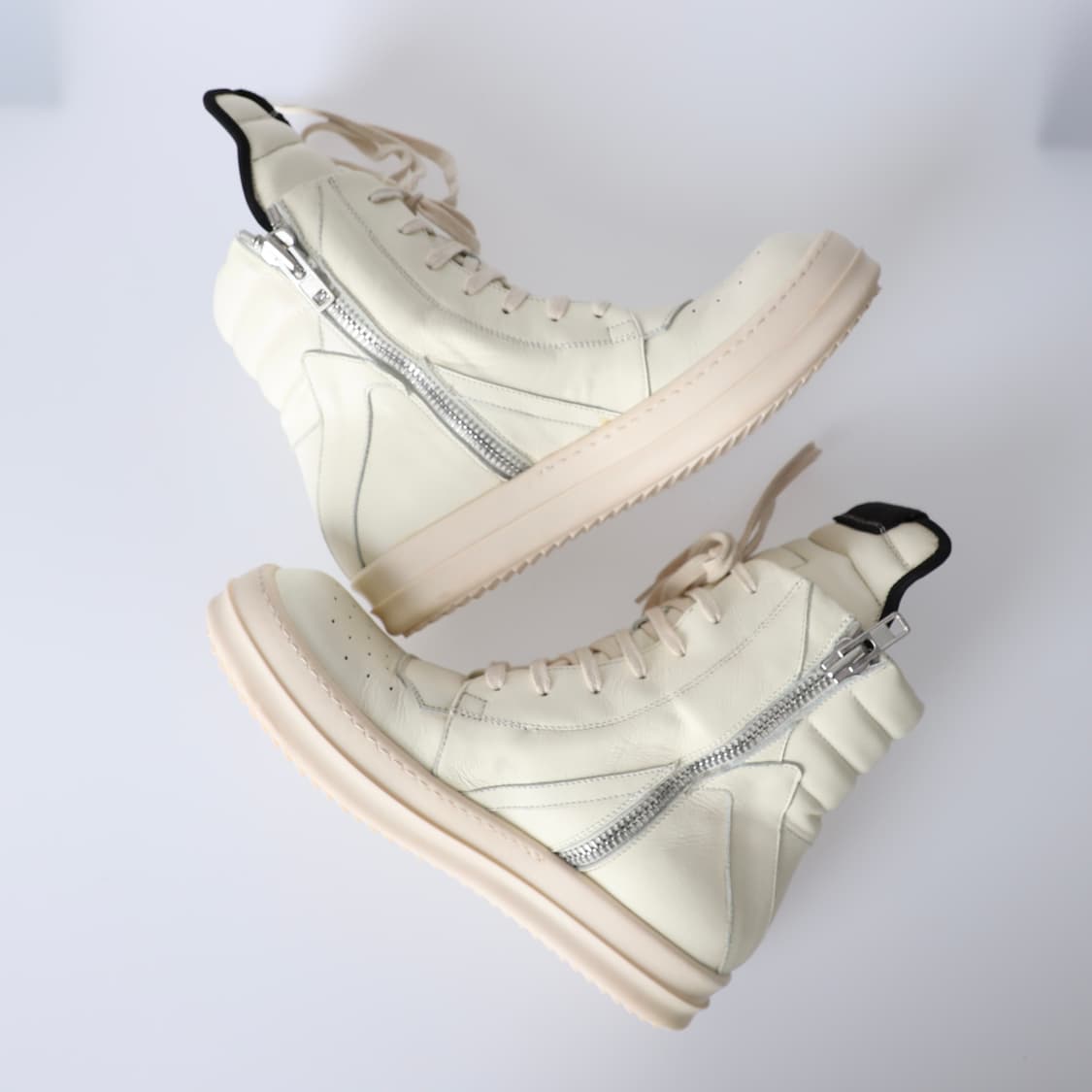 37 / Rick Owens 릭오웬스 지오바스켓 오프화이트 상품이미지5