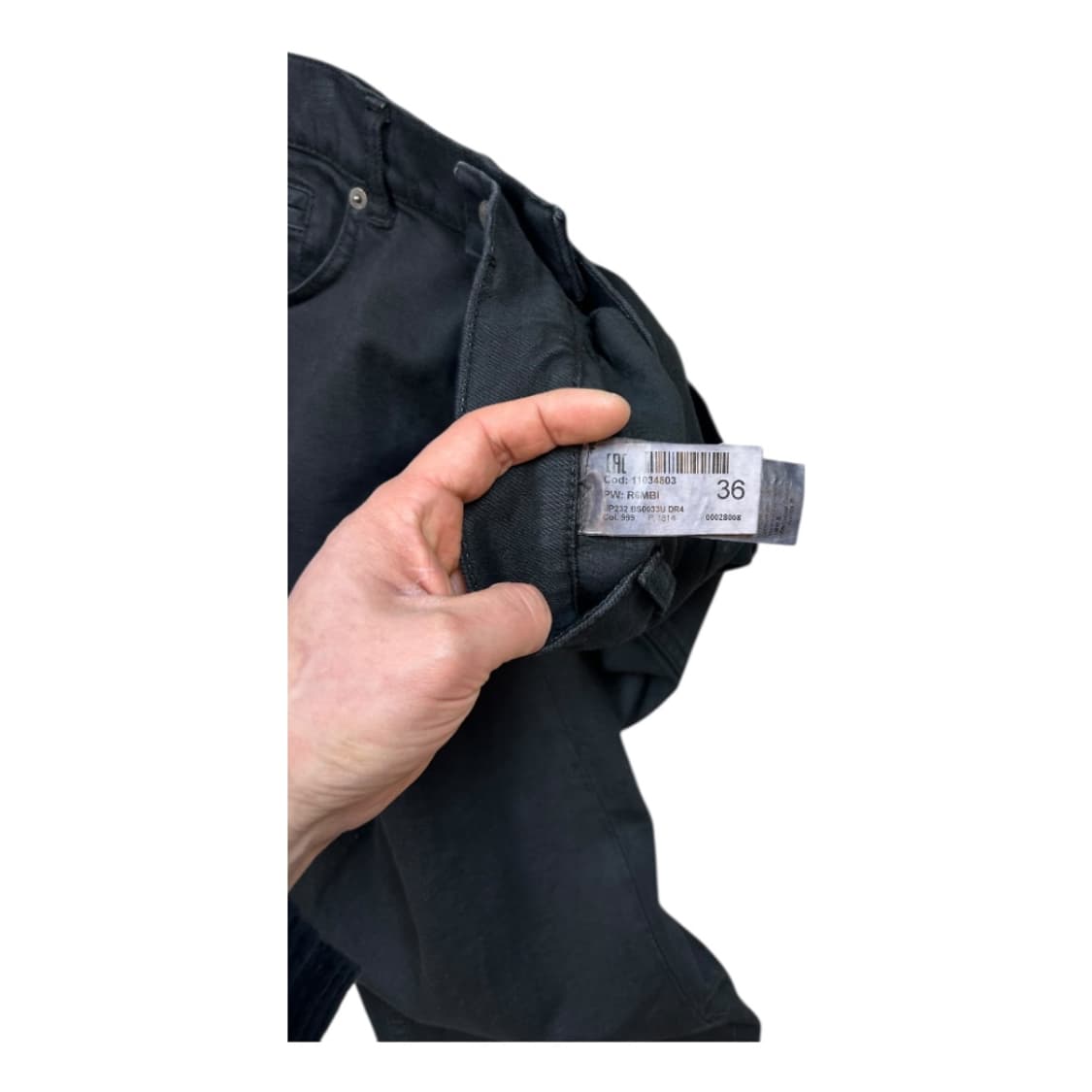 데드스탁 빈티지 DONDUP 블랙 데님팬츠 SIZE 36 상품이미지6