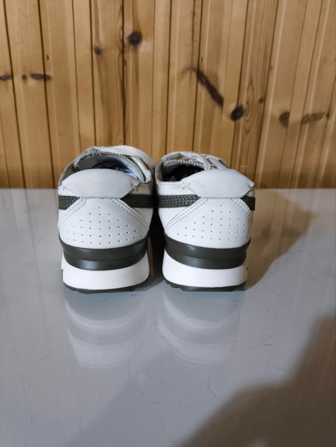 225mm 오니츠카타이거 MHS 크림올리브 스니커즈 상품이미지8