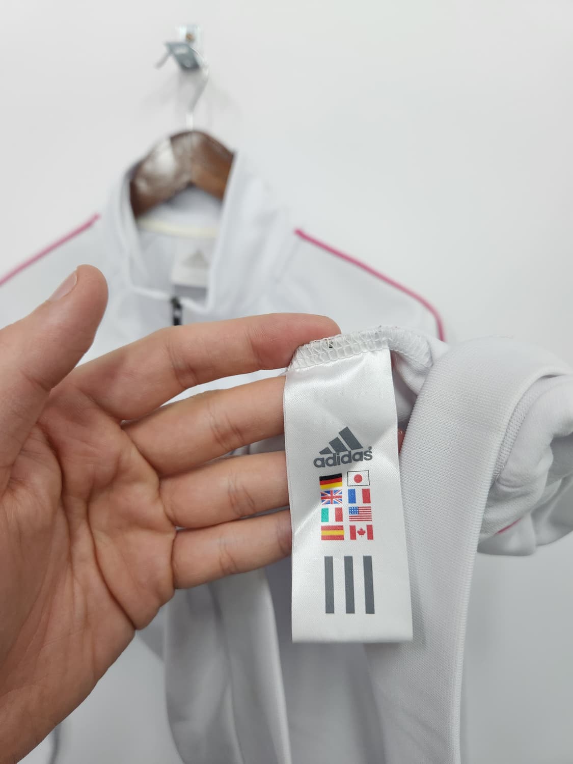 아디다스 화이트 져지 상품이미지8