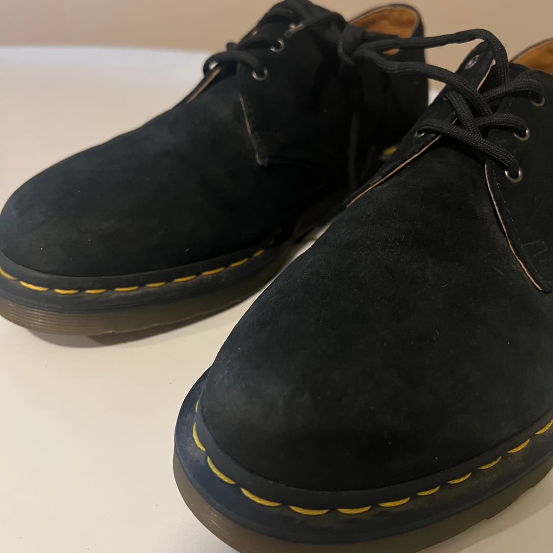 닥터마틴 1461 스웨이드 3홀 블랙 상품이미지5