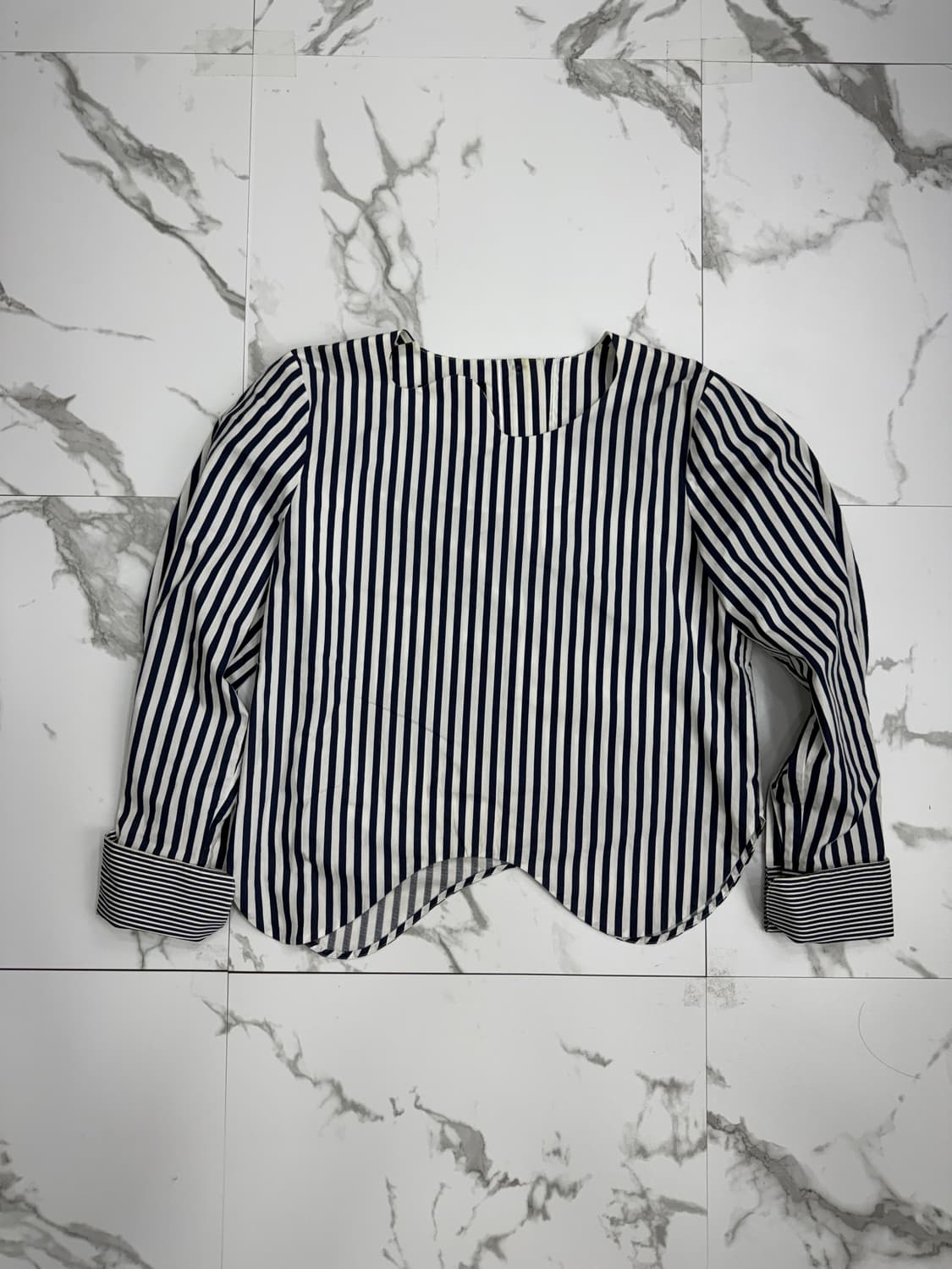 렉토 스트라이프 블라우스 상품이미지1