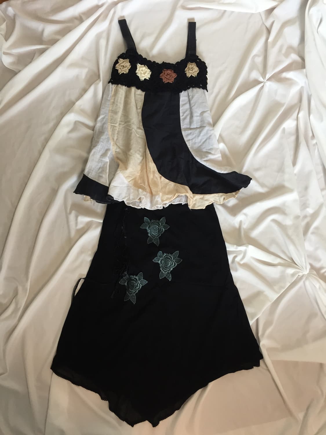 비즈 꽃 스커트 상품이미지7