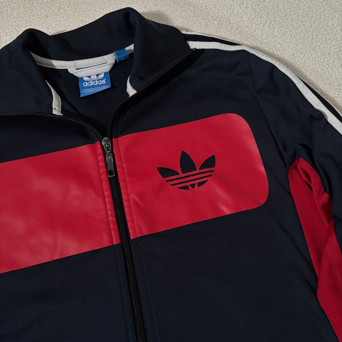 아디다스 파이어버드 스트릿다이버 네이비 레드 화이트 포인트 져지 상품이미지2