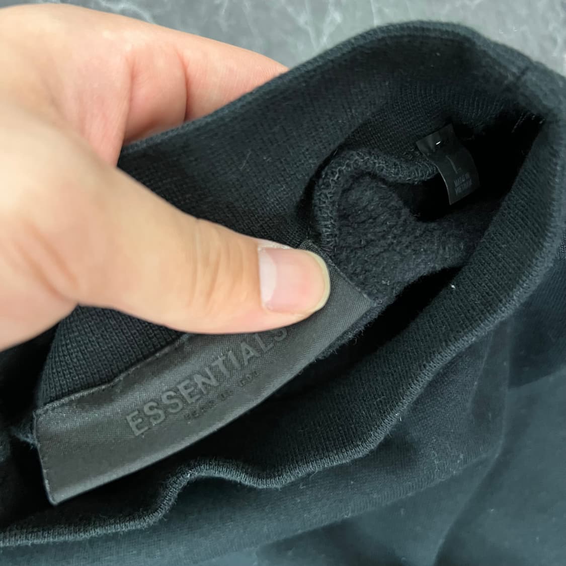 피어오브갓 에센셜 오버핏 모크넥 스웻 맨투맨 상품이미지4