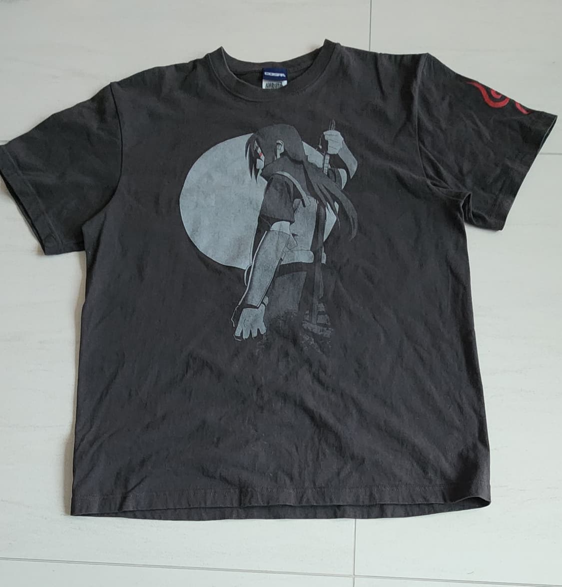 빈티지 나루토 이타치 반팔 L 상품이미지1