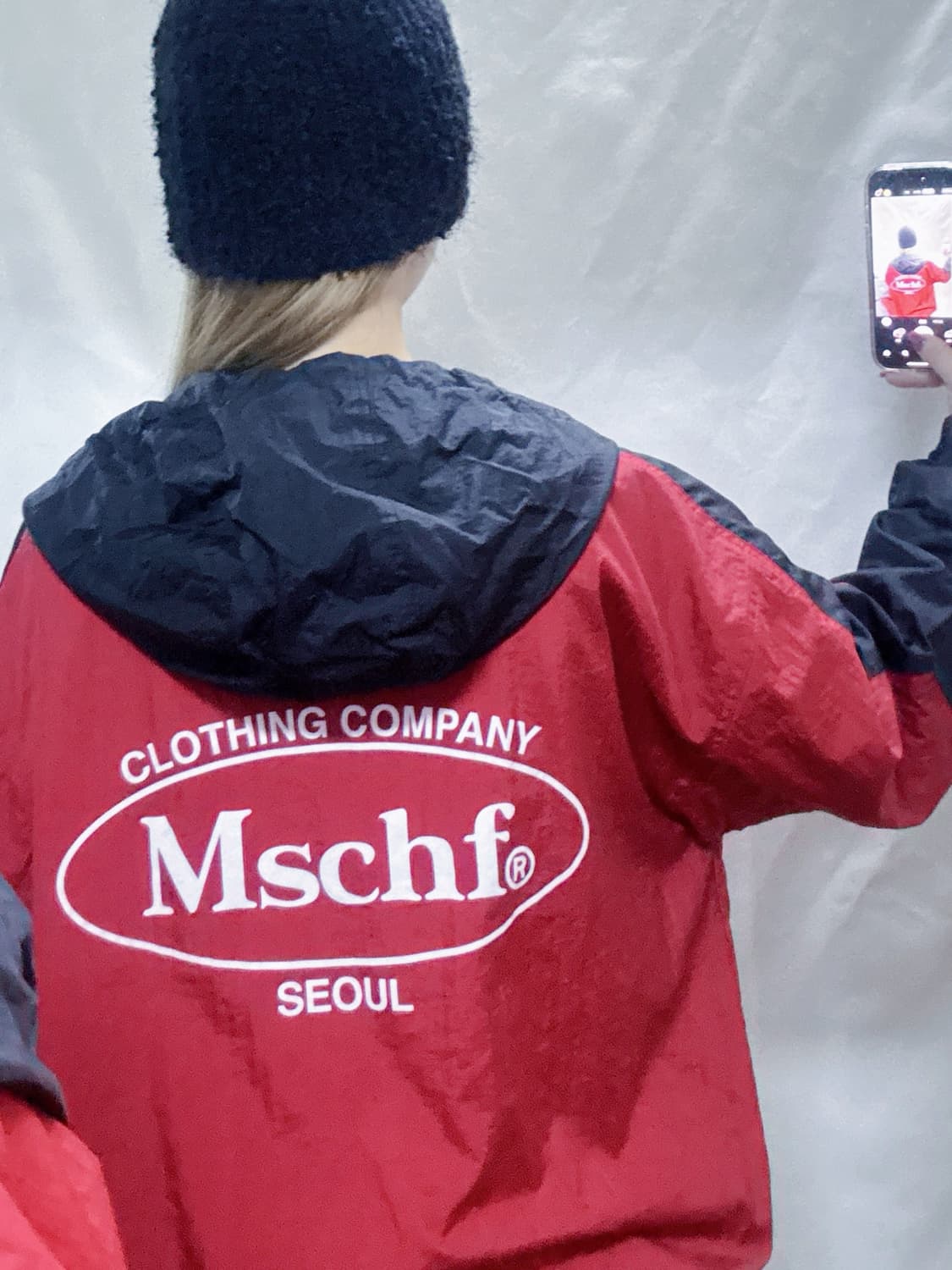 미스치프 서울 빅로고 바람막이  상품이미지3