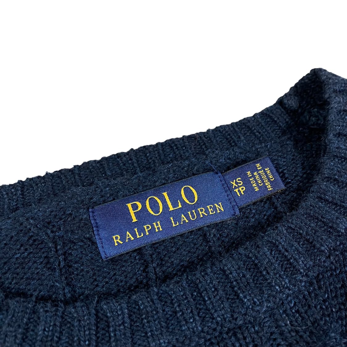 폴로 랄프로렌 네이비 케이블 니트 상품이미지6