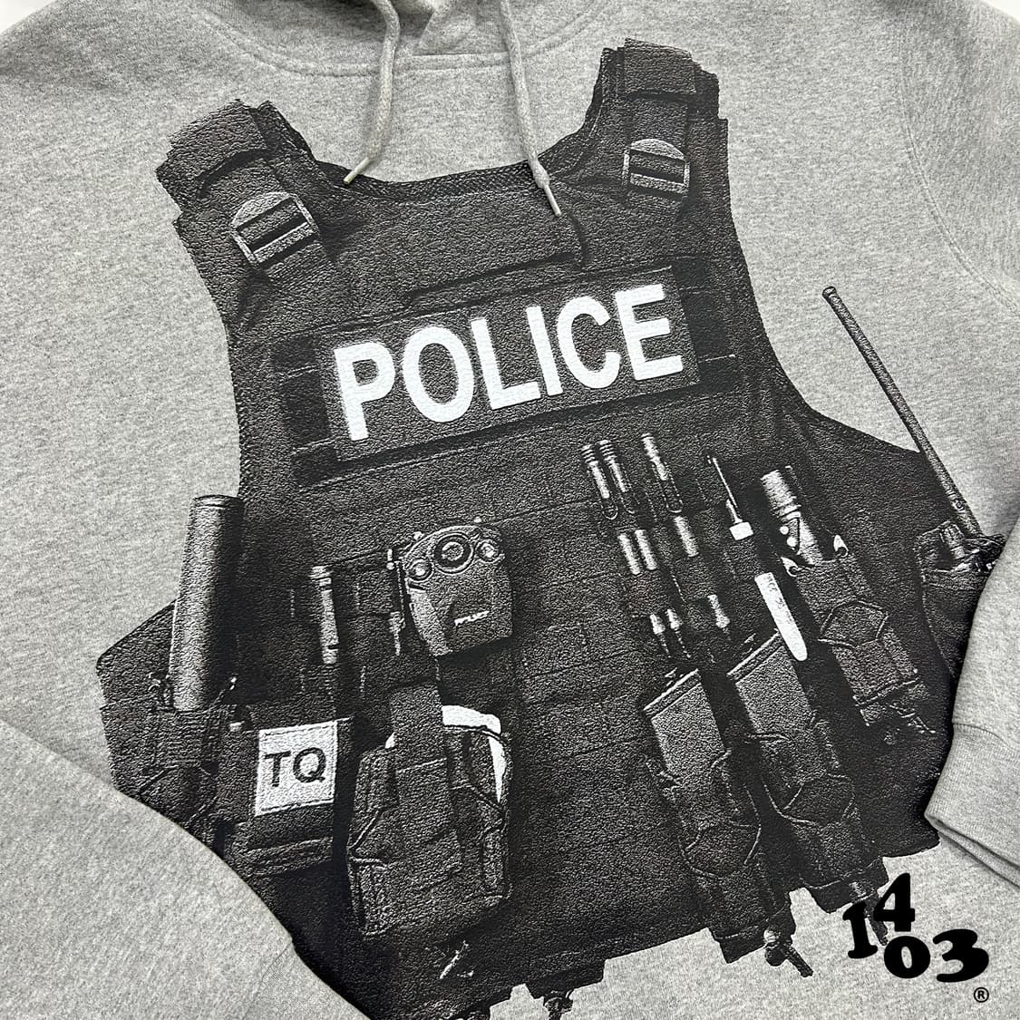 POLICE VEST 커스텀 후드티 🚓🚨 상품이미지2