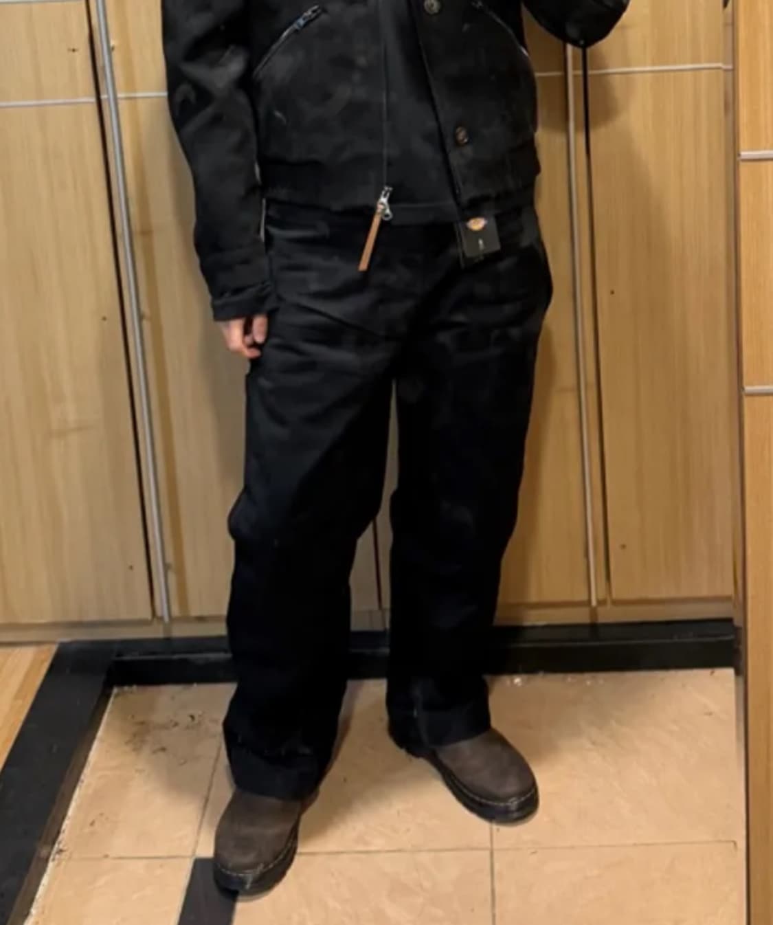 디키즈 더블니 카펜터 워크팬츠 블랙 상품이미지9