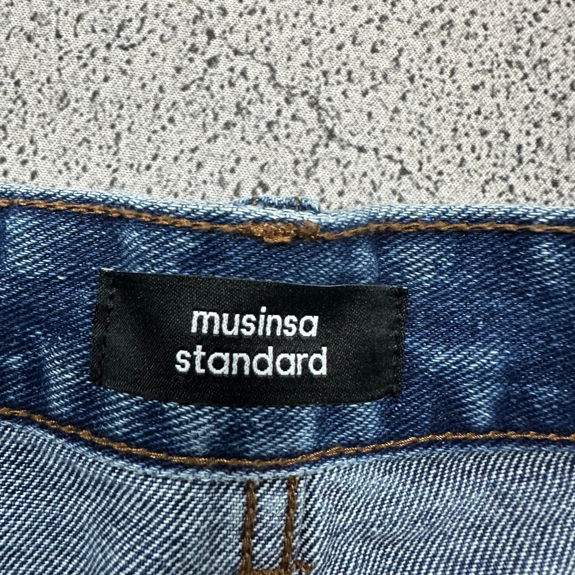 ✨ (바배) 무신사 스탠다드 버뮤다 레귤러 데님 팬츠 상품이미지3