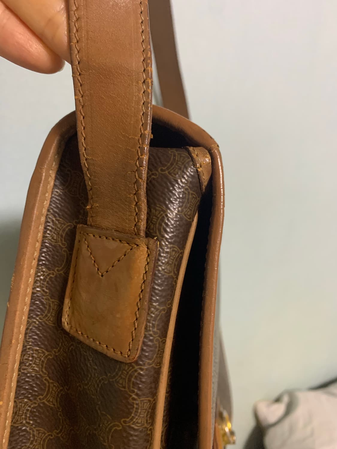 셀린느 마카담 숄더 크로스백. 정품 상품이미지6