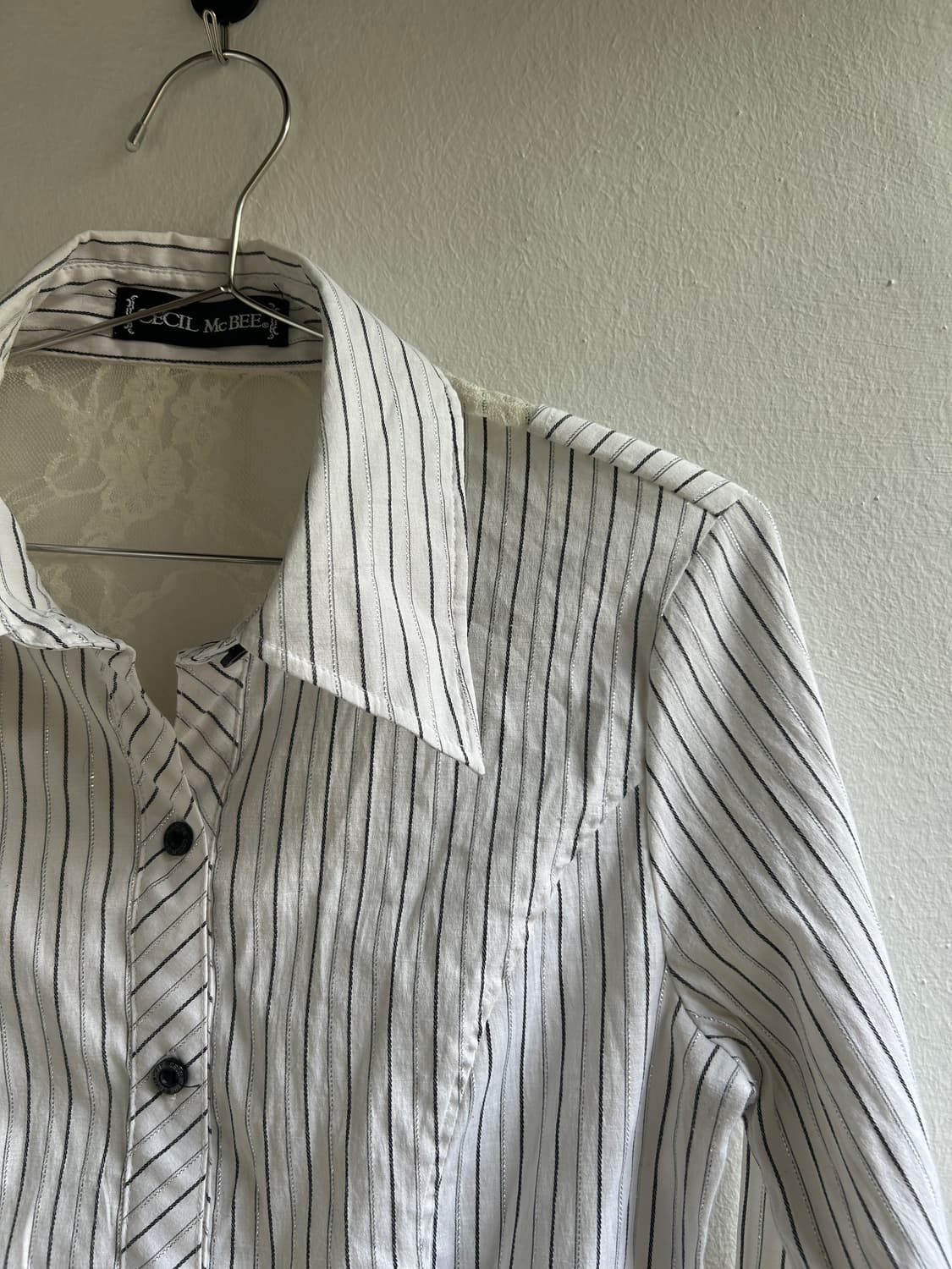 세실맥비 레이스 셔츠  상품이미지2