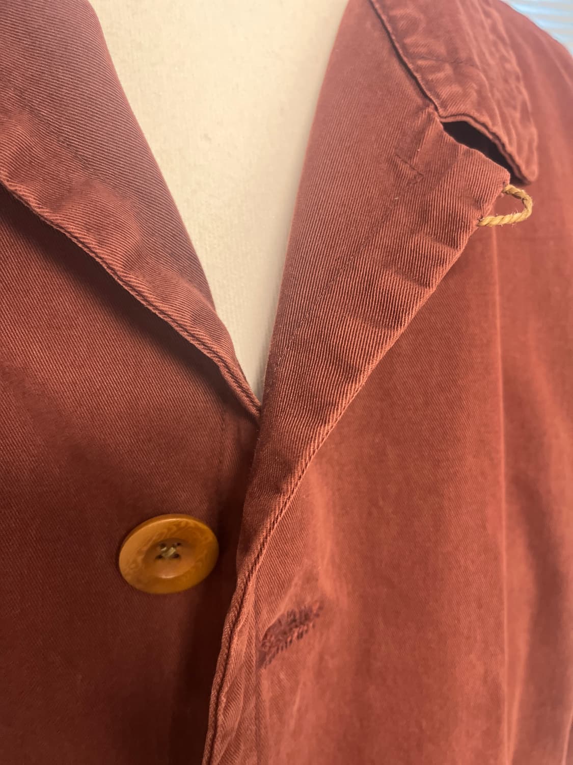 VISVIM 비즈빔 MIES 버건디 코트 3 상품이미지7