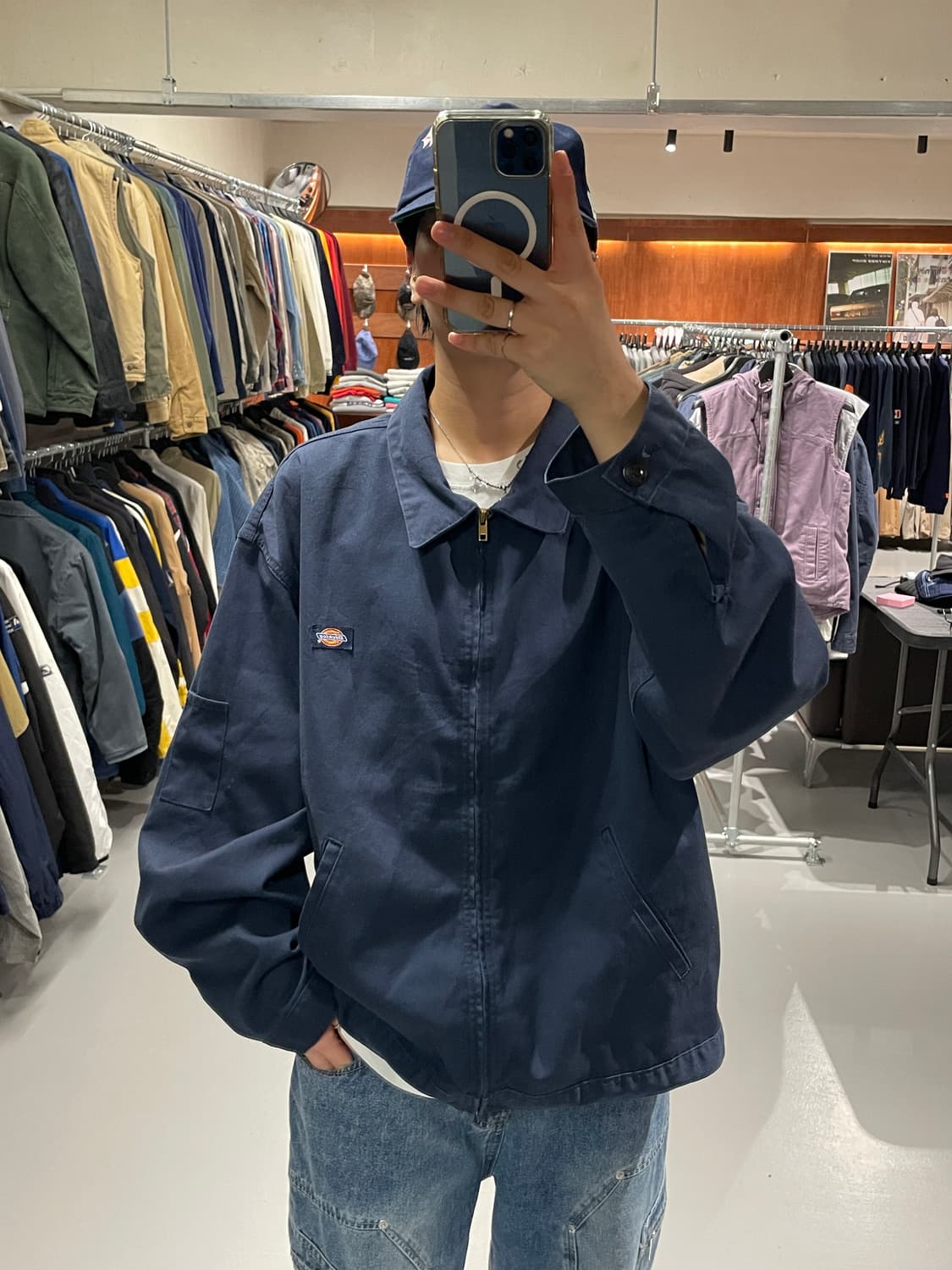 디키즈 워크 자켓 (Navy)   상품이미지4