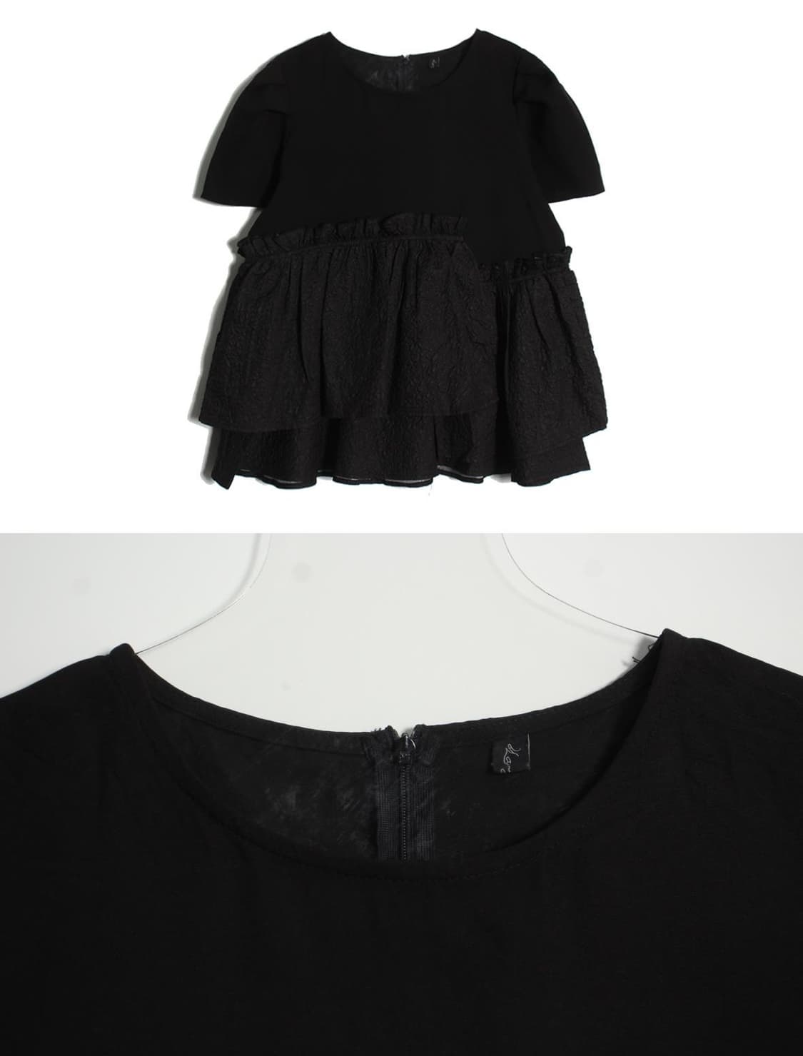 아방가르드 쇼트 슬리브 상품이미지2