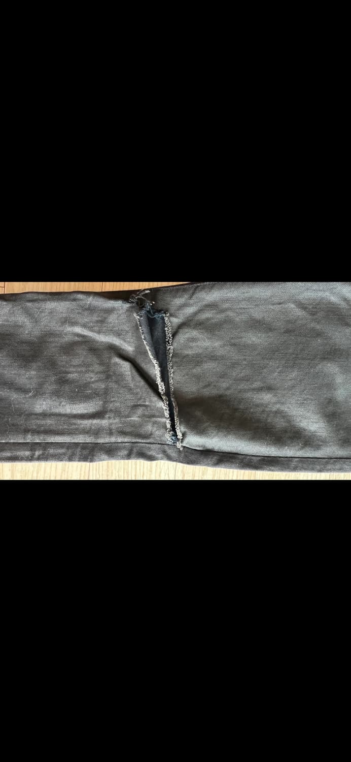 생로랑 블랙 코팅진 32사이즈 상품이미지5