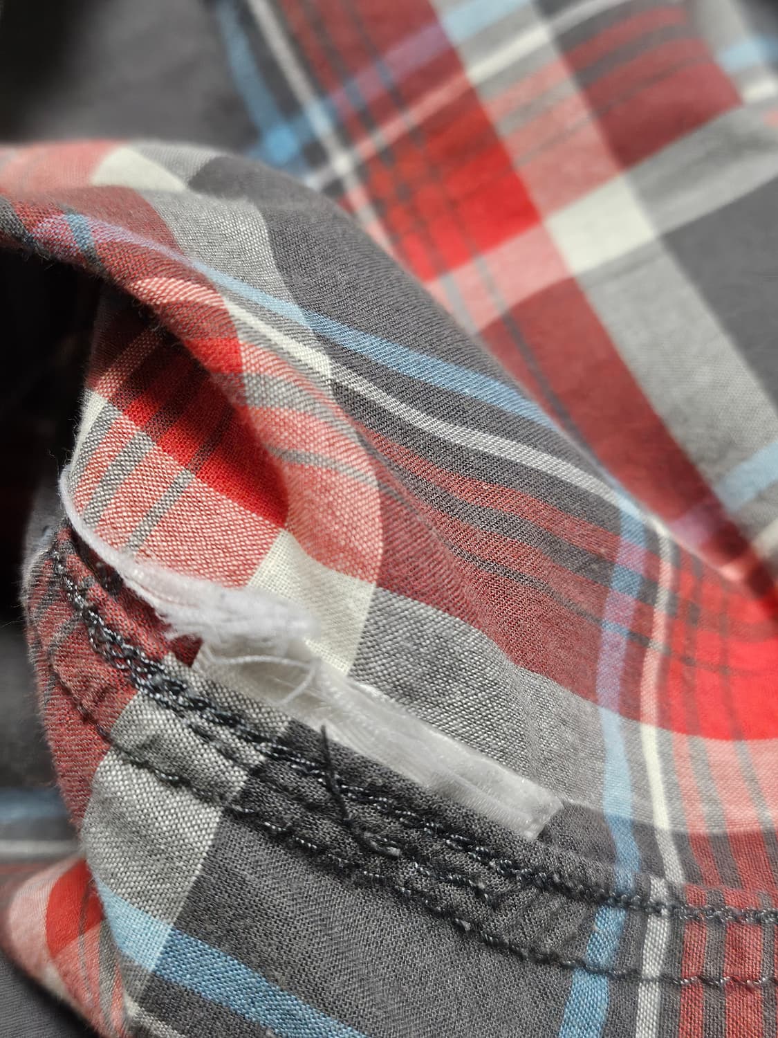 데님앤서플라이 투포켓 체크 셔츠 상품이미지7