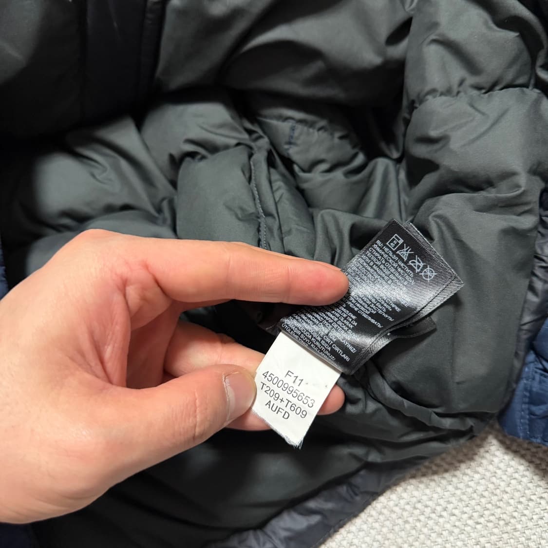 노스페이스 700 눕시 패딩 상품이미지4