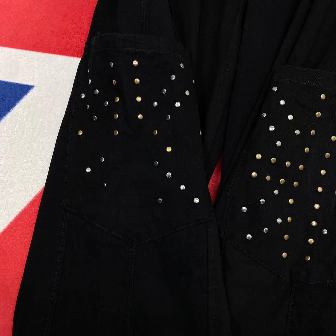 빈티지 와이드 카고 스트링팬츠 L  상품이미지5