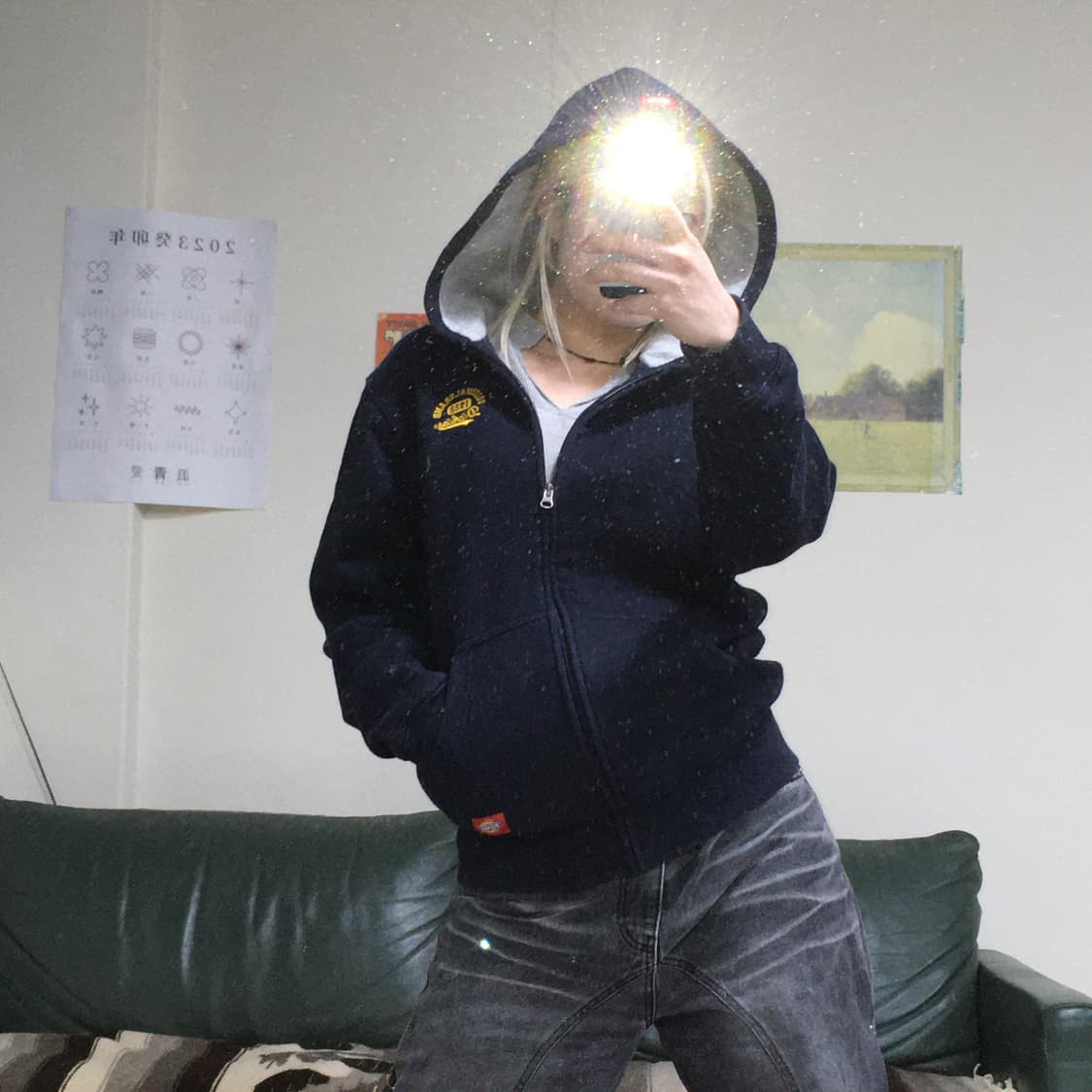 투티/0128 디키즈 1922 기모 후드집업 y2k 상품이미지2