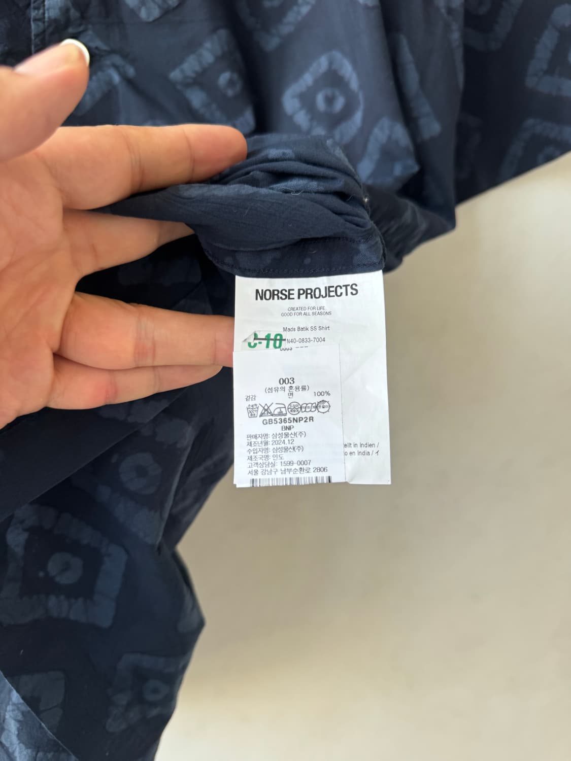 Norse projects 셔츠 상품이미지7