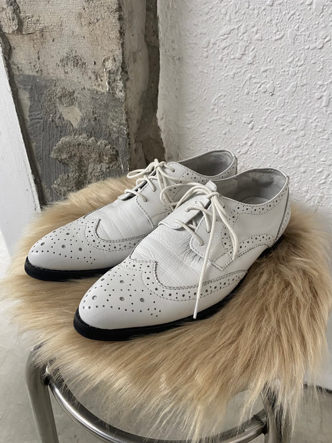 요지 야마모토 포인트 토 드레스 슈즈 상품이미지1