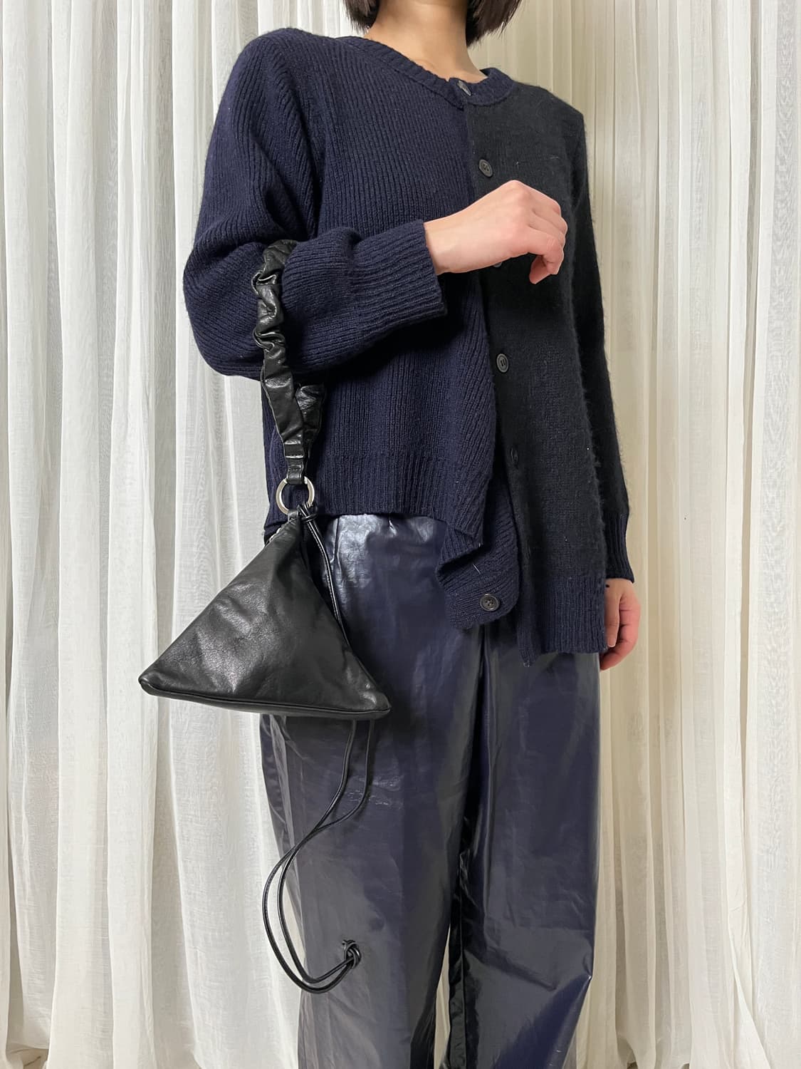 요지야마모토 피라미드 미니백 yohji yamamoto 핸드백 상품이미지6