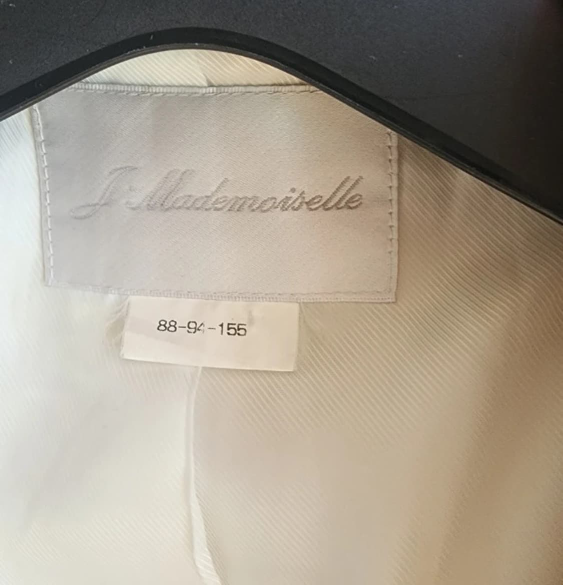 J.Mademoiselle 아이보리 트위드55 자켓 상품이미지4