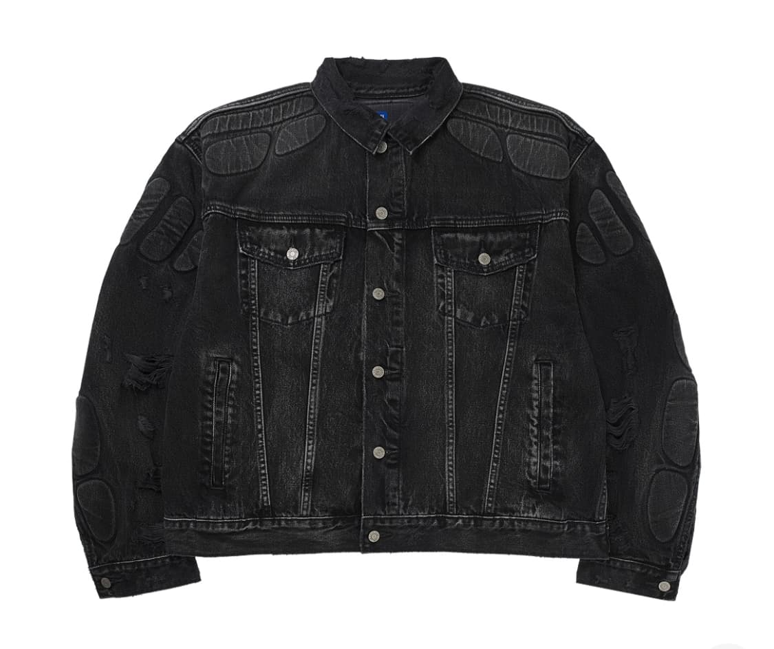 이지 갭 패디드 데님 자켓 흑청 XS 삽니다 상품이미지1