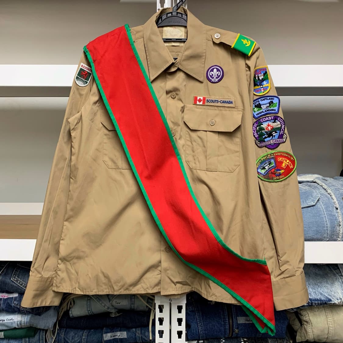 [S] 스카우트 캐나다 유니폼 셔츠 상품이미지2